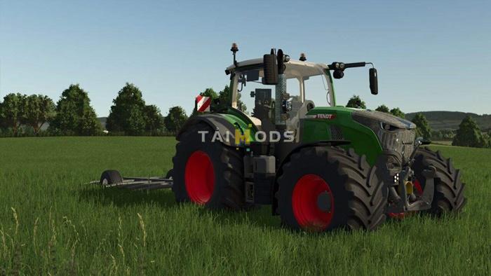 FS25 - Round Bale Trailer V1.0 () FS25 - Round Bale Trailer V1.0 ()