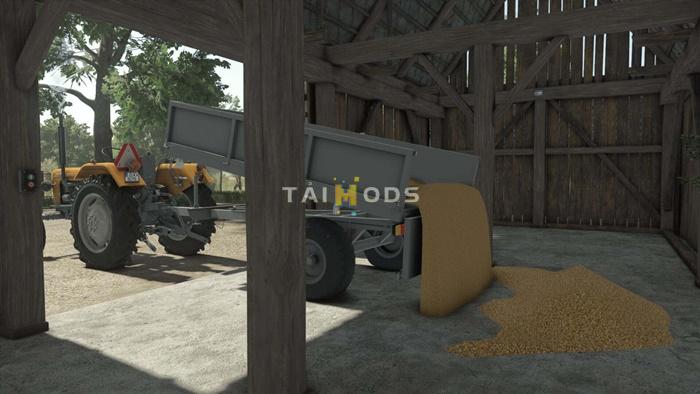 FS25 - Single Axle Trailer V1.0 () FS25 - Single Axle Trailer V1.0 ()
