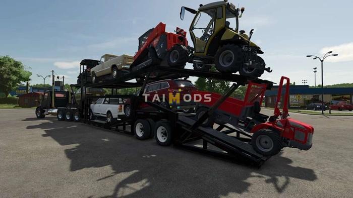 FS25 - XPS8400 Car Carrier V1.0 () FS25 - XPS8400 Car Carrier V1.0 ()