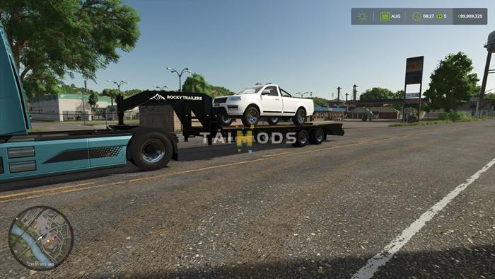 FS25 - Gooseneck Trailer V1.0 ()
