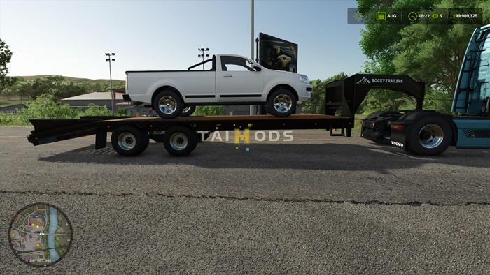 FS25 - Gooseneck Trailer V1.0 () FS25 - Gooseneck Trailer V1.0 ()