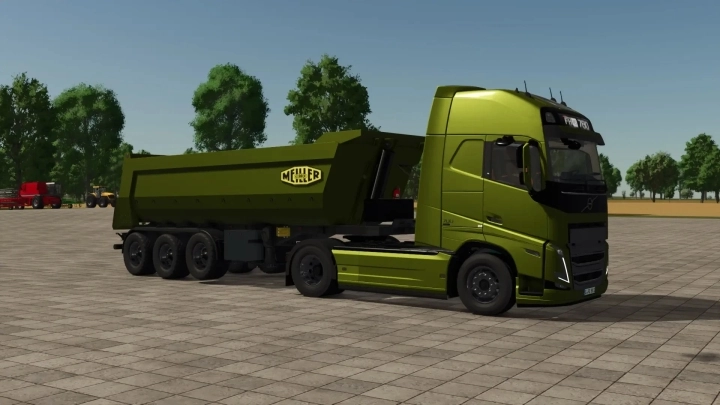 FS25 - Meiller Tipper Automatic LiftAchse V1.0 () FS25 - Meiller Tipper Automatic LiftAchse V1.0 ()