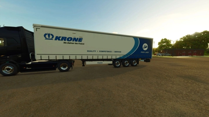 FS25 - Krone Profil-liner Trailer With Ramps V1.0.0.1 () FS25 - Krone Profil-liner Trailer With Ramps V1.0.0.1 ()