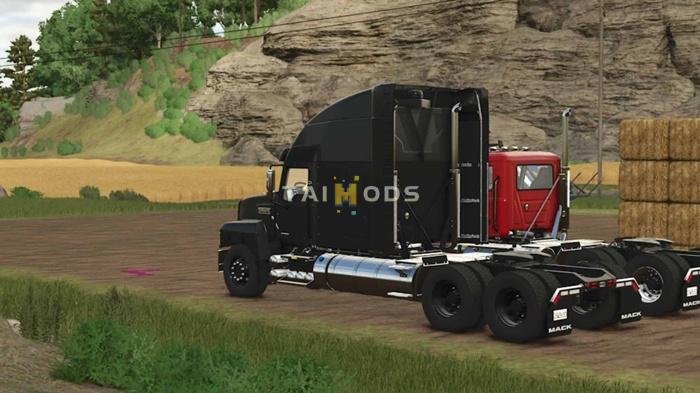 FS25 - Mack Pinnacle 6×4 Rust Edition V1.1 () FS25 - Mack Pinnacle 6×4 Rust Edition V1.1 ()