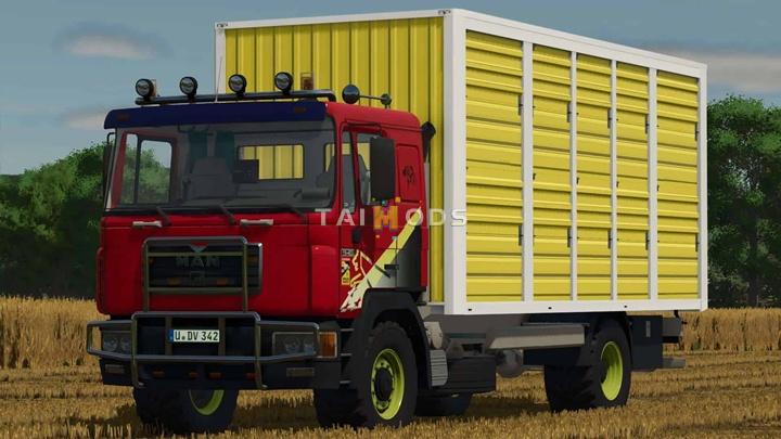 FS25 - MAN 19.403 Animal Transport Truck v1.0 () FS25 - MAN 19.403 Animal Transport Truck v1.0 ()
