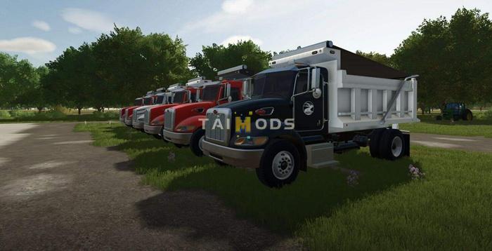 FS25 - Peterbilt 340 Dump Truck V1.0 () FS25 - Peterbilt 340 Dump Truck V1.0 ()