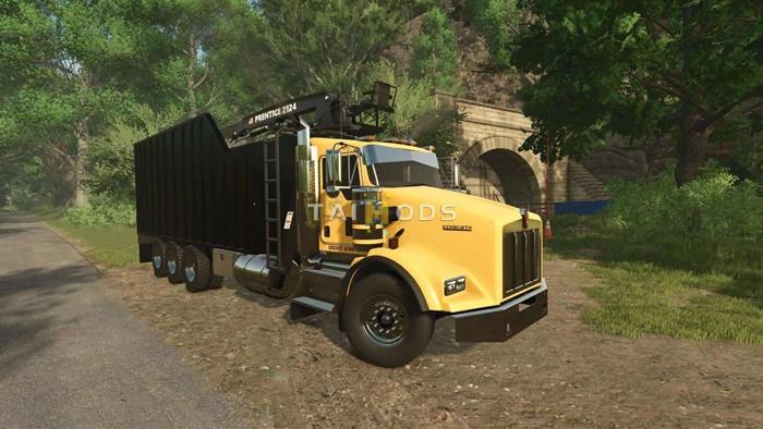FS25 - Kenworth T800 Storm Body Truck V1.1 () FS25 - Kenworth T800 Storm Body Truck V1.1 ()