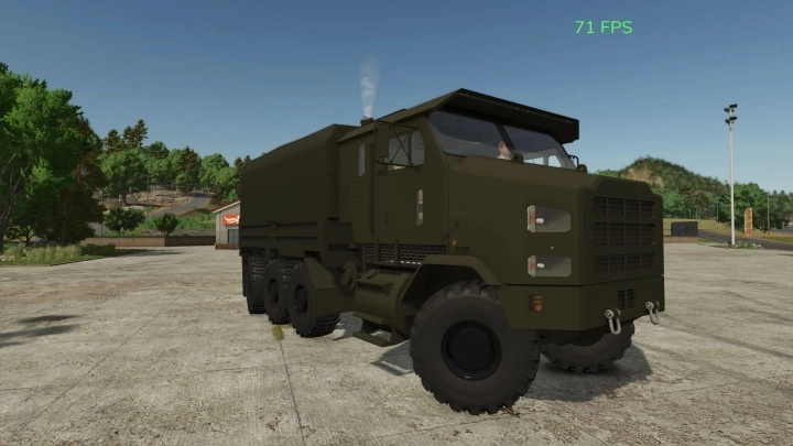 FS25 - Oshkosh Truck V1.0 () FS25 - Oshkosh Truck V1.0 ()