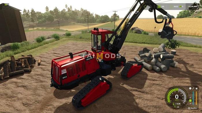FS25 - Komatsu Harvester 911 V1.3 () FS25 - Komatsu Harvester 911 V1.3 ()