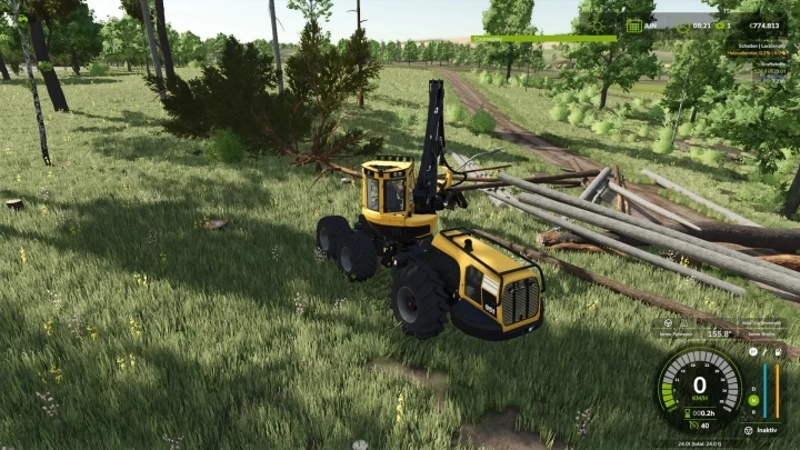 FS25 - Wood Harvester Komatsu 951 V1.0 () FS25 - Wood Harvester Komatsu 951 V1.0 ()