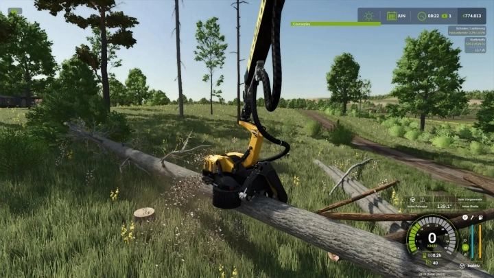 FS25 - Wood Harvester Komatsu 951 V1.0 () FS25 - Wood Harvester Komatsu 951 V1.0 ()