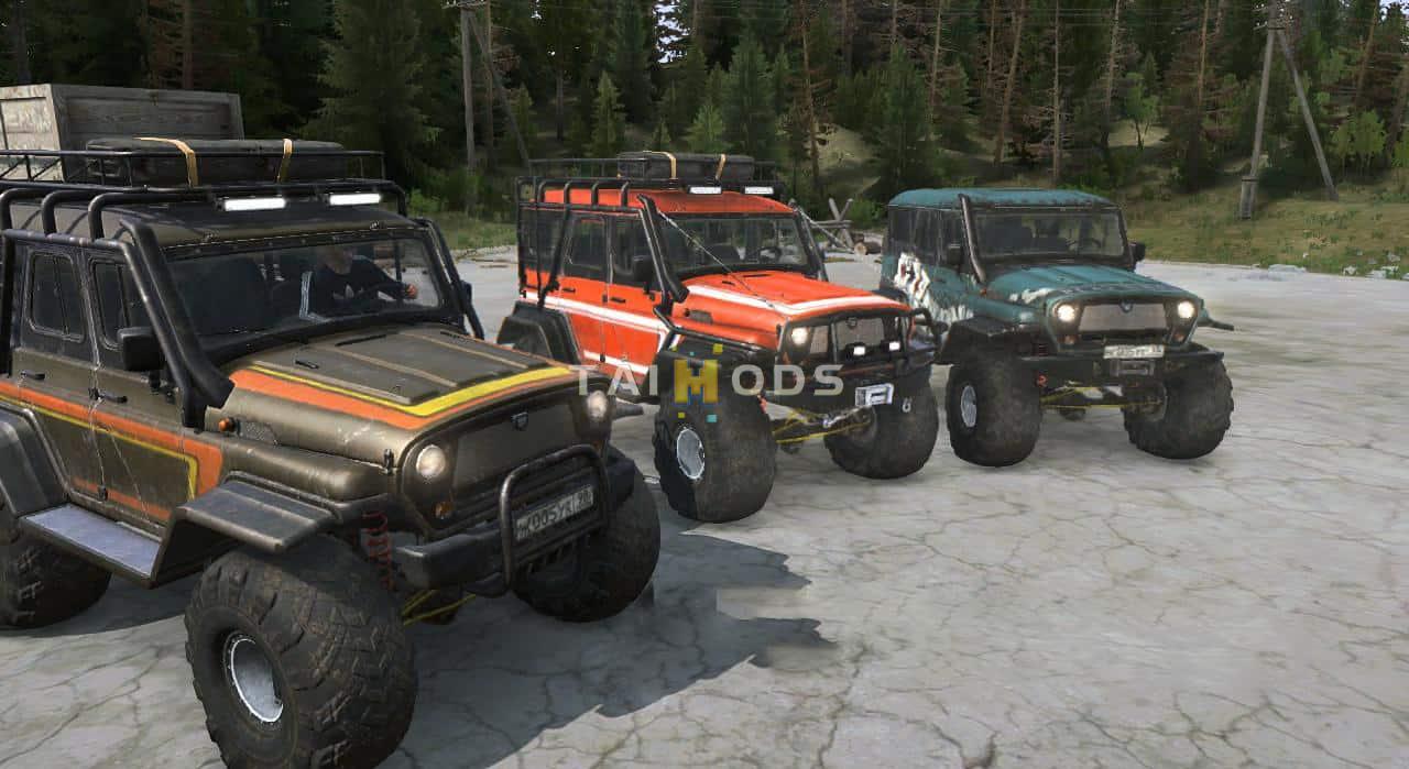 Spintires:Mudrunner - Khan 39 Marshall V03 (V10.06.19) Spintires:Mudrunner - Khan 39 Marshall V03 (V10.06.19)