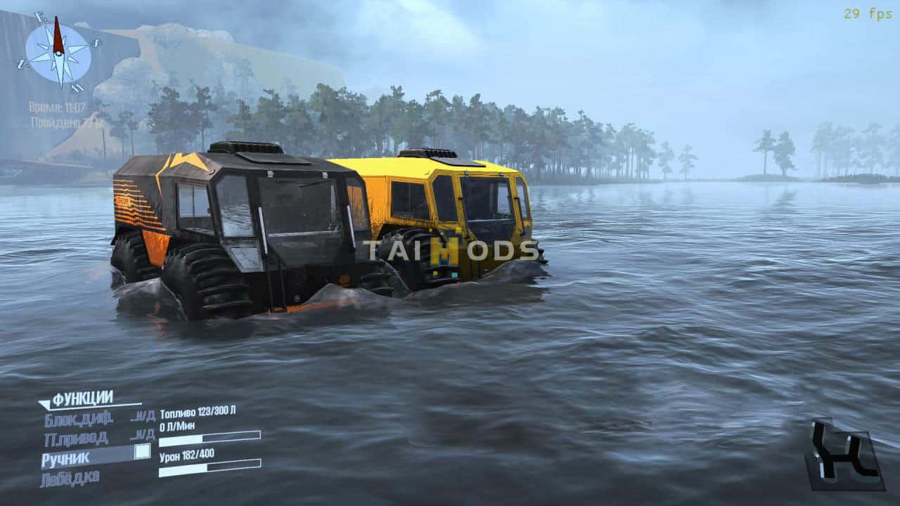 Spintires:Mudrunner - Sherpa 4x4 V2.0 (V10.06.19)