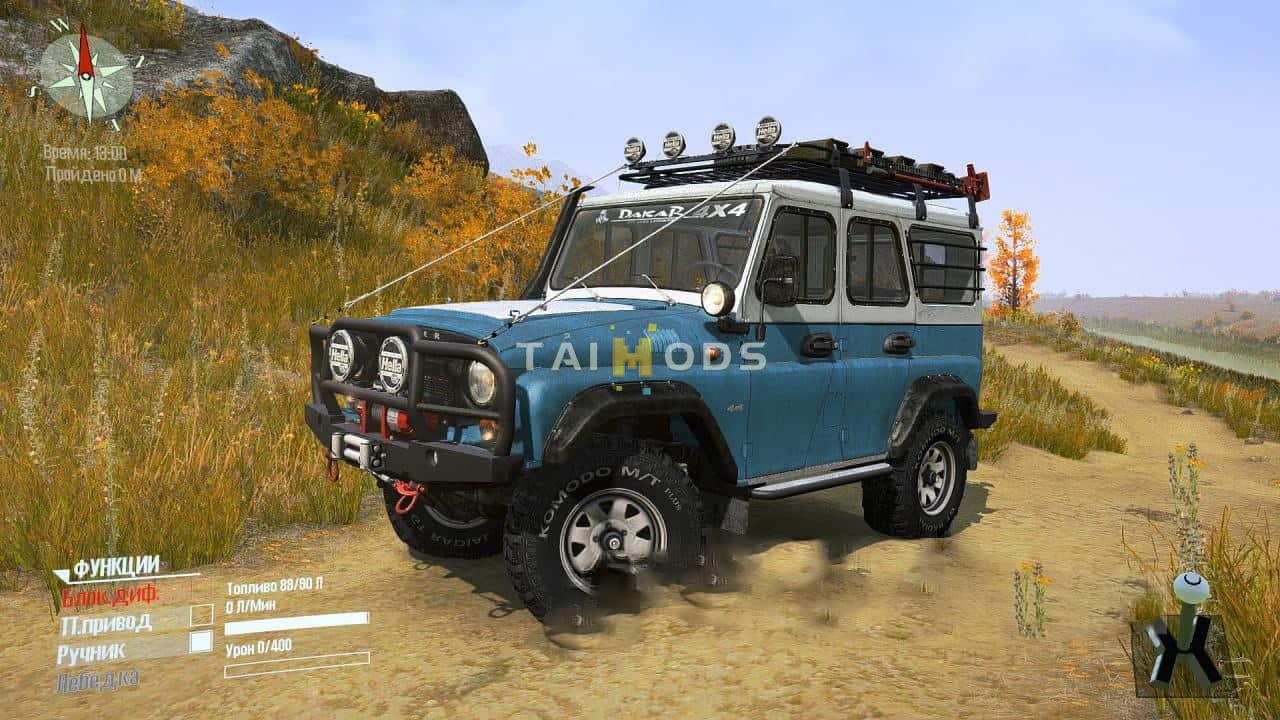 Spintires:Mudrunner - Uaz-469 V1.0 (V25.02.21) Spintires:Mudrunner - Uaz-469 V1.0 (V25.02.21)