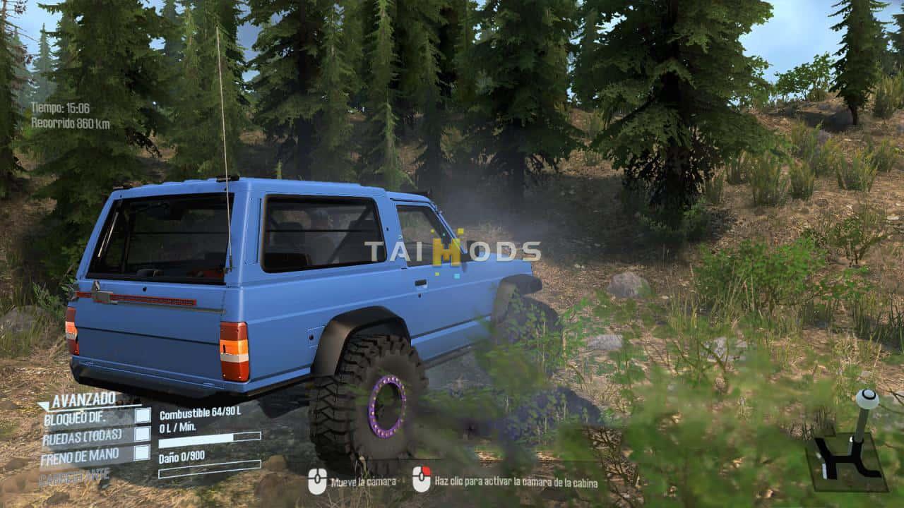 Spintires:Mudrunner - Nissan Patrol TD27 V1.0 (V14.08.19)