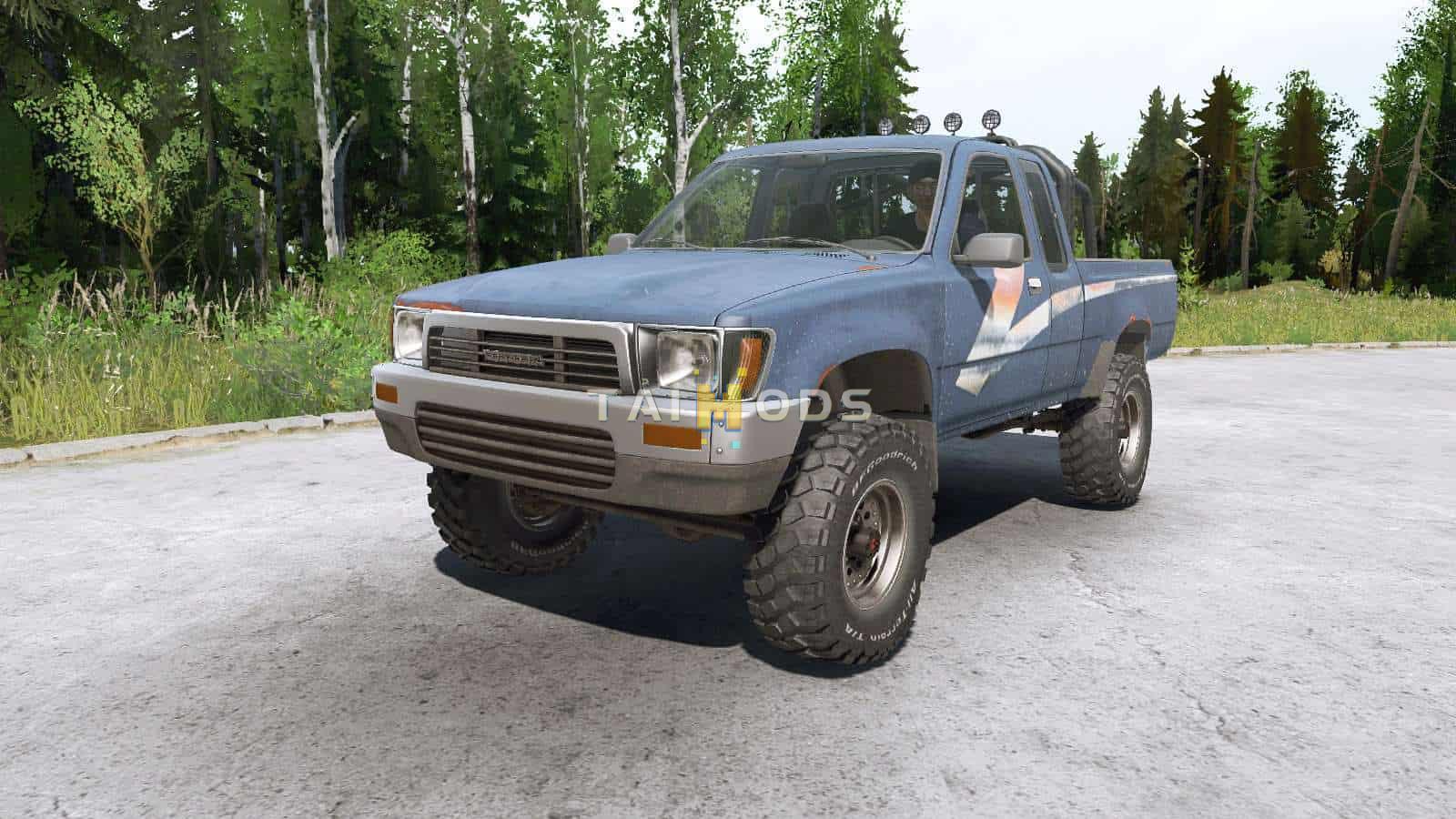 Spintires:Mudrunner - Toyota Hilux Xtra Cab 1989 (V14.08.19) Spintires:Mudrunner - Toyota Hilux Xtra Cab 1989 (V14.08.19)