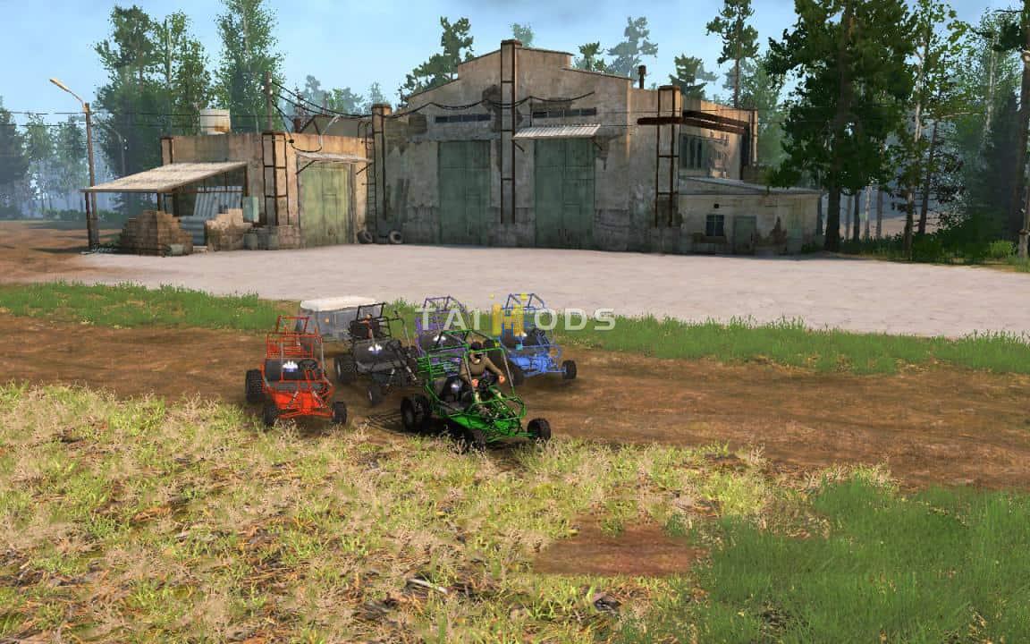 Spintires:Mudrunner - Offroad Kart Mod (V14.08.19) Spintires:Mudrunner - Offroad Kart Mod (V14.08.19)