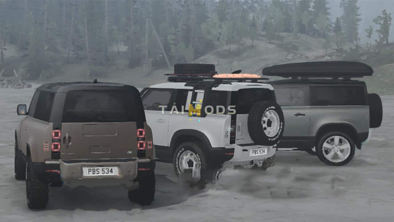 Spintires:Mudrunner - Land Rover Defender 2020 V1.0 (V14.08.19) Spintires:Mudrunner - Land Rover Defender 2020 V1.0 (V14.08.19)