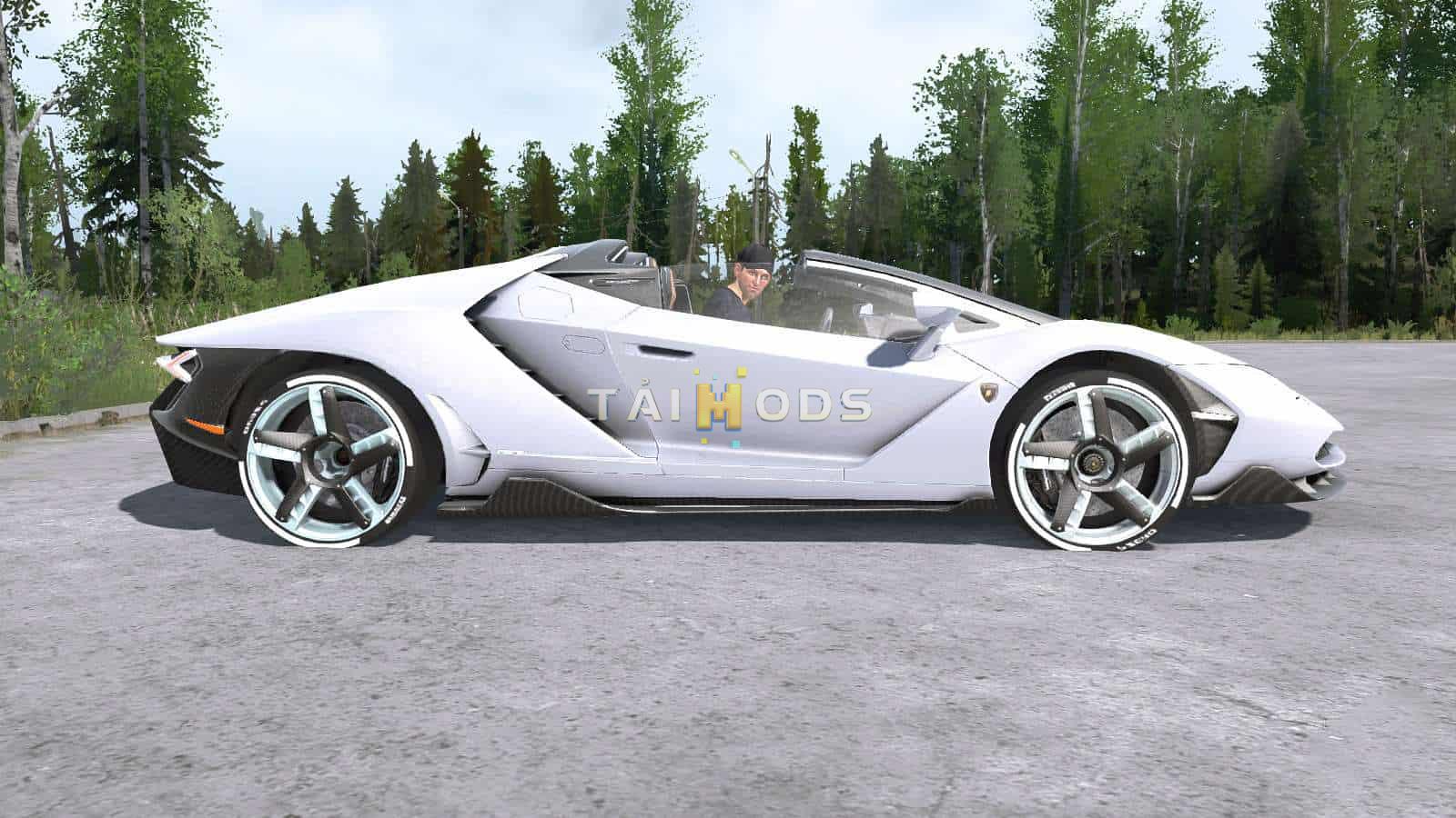 Spintires:Mudrunner - Lamborghini Centenario Roadster 2016 (V14.08.19)
