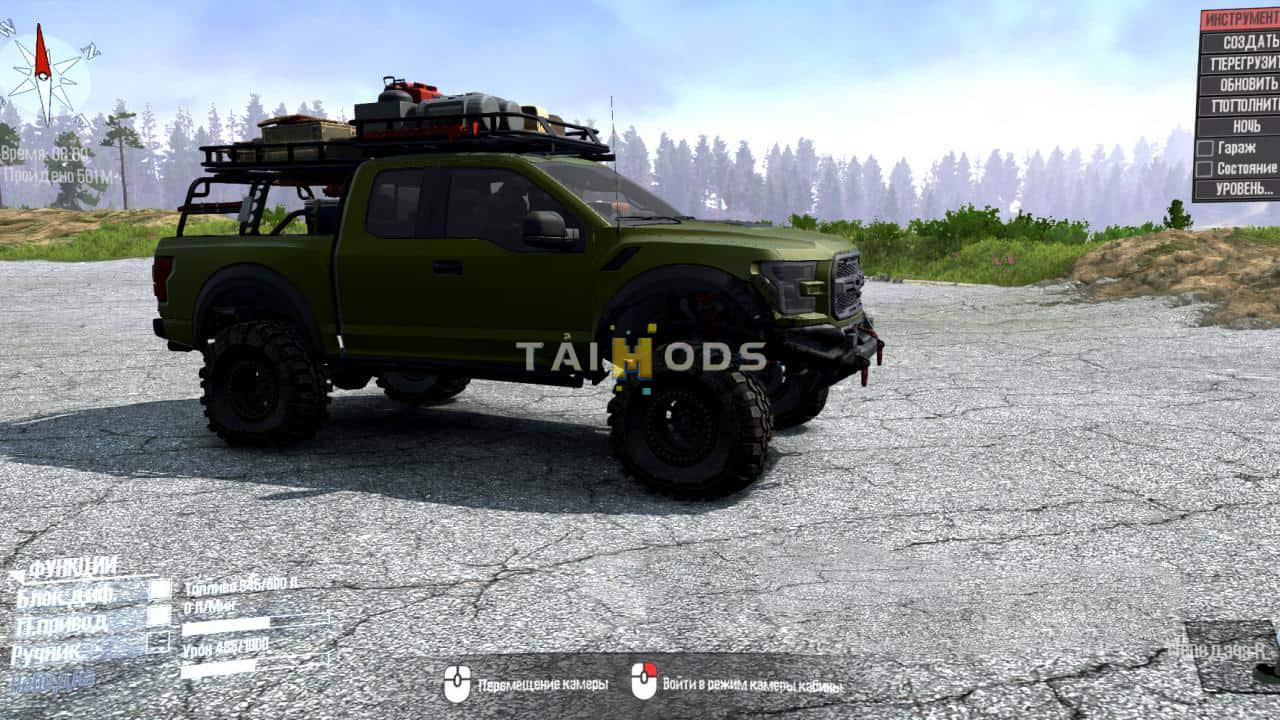 Spintires:Mudrunner - Ford Raptor V10.12.20 (V14.08.19) Spintires:Mudrunner - Ford Raptor V10.12.20 (V14.08.19)