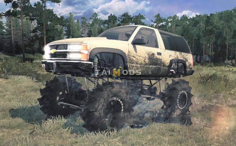 Spintires:Mudrunner - Chevy Tahoe V1 (V14.08.19)