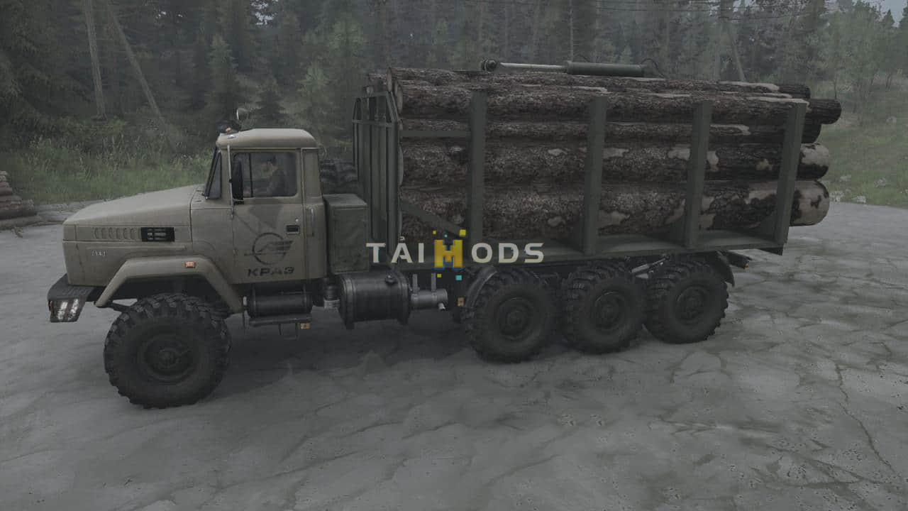 Spintires:Mudrunner - KrAZ-7140H6 Truck V28.03.20 (V14.08.19)