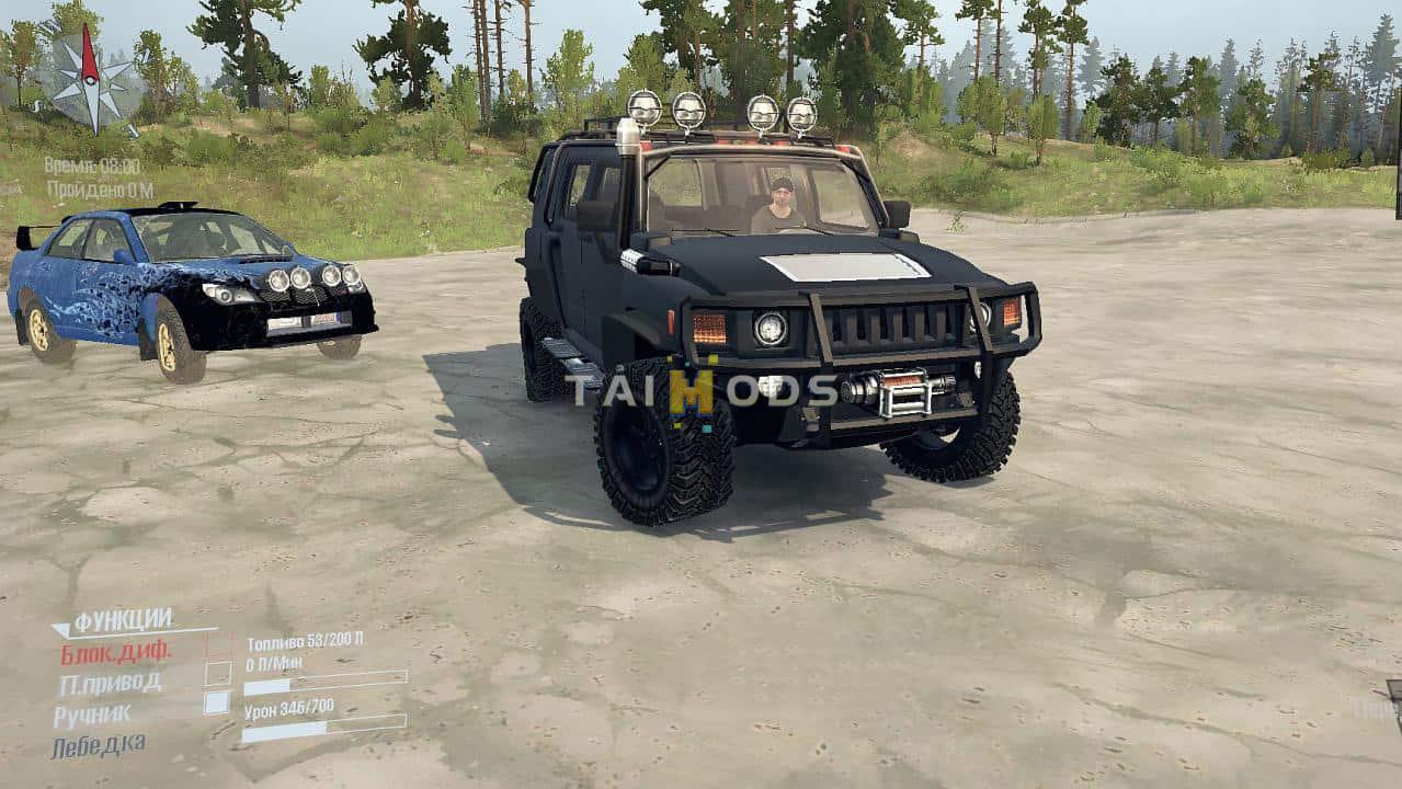 Spintires:Mudrunner - Hummer H3 V1.1 (V10.06.19) Spintires:Mudrunner - Hummer H3 V1.1 (V10.06.19)