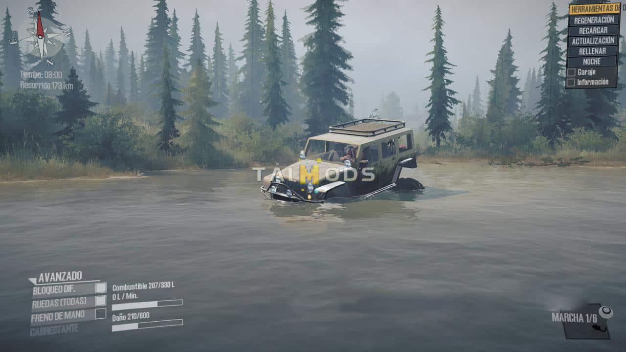 Spintires:Mudrunner - Jeep Wrangler Pack V1 (V14.08.19)