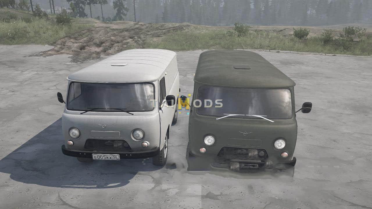 Spintires:Mudrunner - Uaz-452 (3741) Mod V09.11.19 (V14.08.19) Spintires:Mudrunner - Uaz-452 (3741) Mod V09.11.19 (V14.08.19)