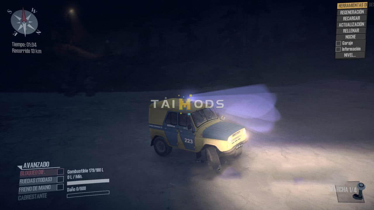 Spintires:Mudrunner - UAZ 469B Police V1 (V14.08.19) Spintires:Mudrunner - UAZ 469B Police V1 (V14.08.19)