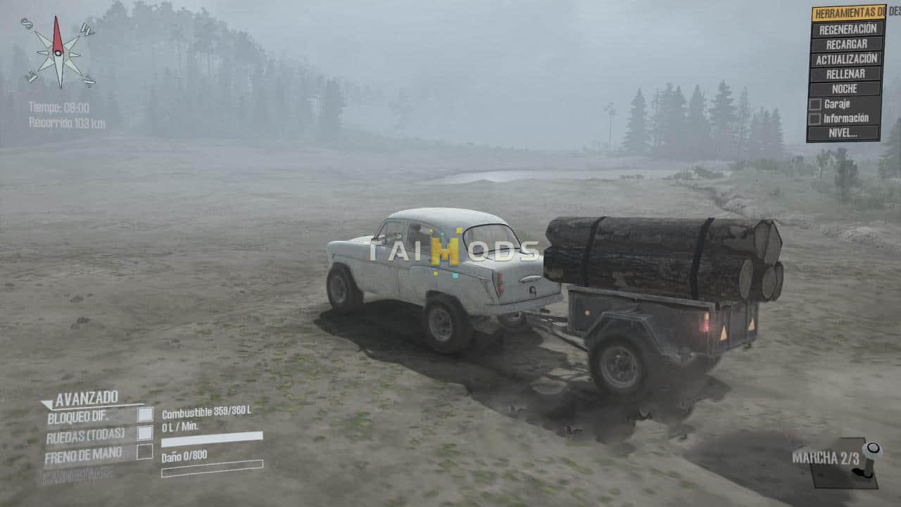 Spintires:Mudrunner - Moskvich 407 Car Mod V1 (V14.08.19) Spintires:Mudrunner - Moskvich 407 Car Mod V1 (V14.08.19)