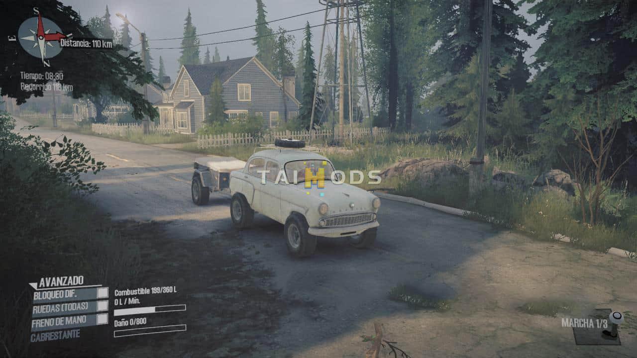 Spintires:Mudrunner - Moskvich 407 Car Mod V1 (V14.08.19) Spintires:Mudrunner - Moskvich 407 Car Mod V1 (V14.08.19)