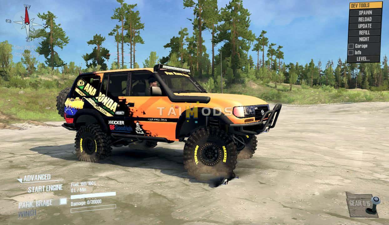 Spintires:Mudrunner - Toyota Autana VZL Mod V1.0 (V14.08.19)
