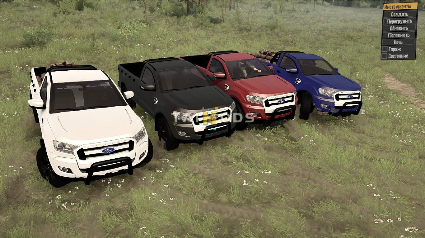 Spintires:Mudrunner - Ford Ranger 2016 V2.0 (V14.08.19) Spintires:Mudrunner - Ford Ranger 2016 V2.0 (V14.08.19)