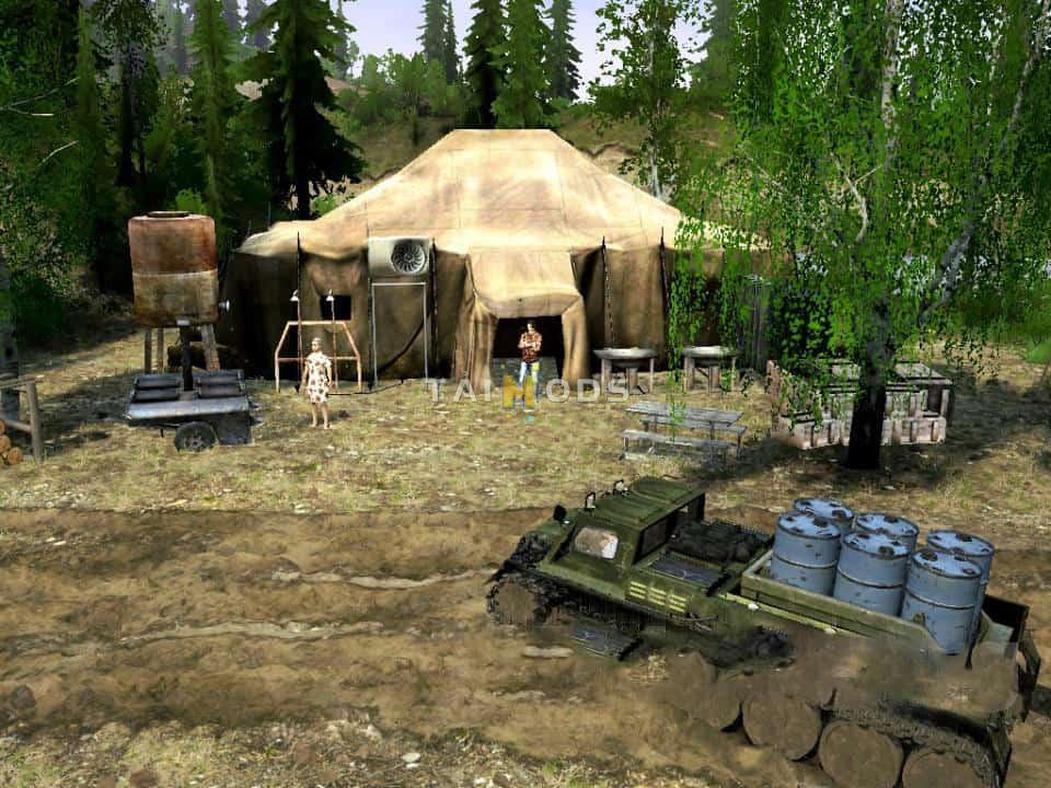 Spintires:Mudrunner - Outpost Map V1.0 (V29.09.22) Spintires:Mudrunner - Outpost Map V1.0 (V29.09.22)