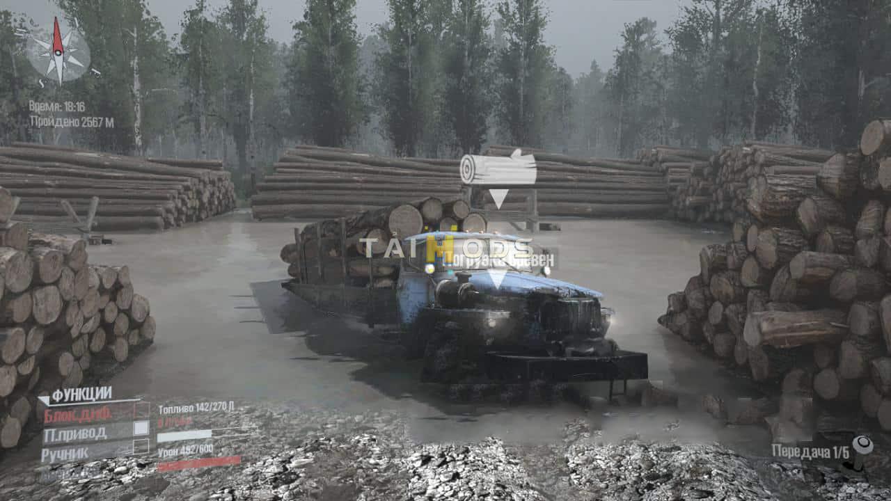 Spintires:Mudrunner - Taiga 5 Map V1.0 (V25.02.21) Spintires:Mudrunner - Taiga 5 Map V1.0 (V25.02.21)