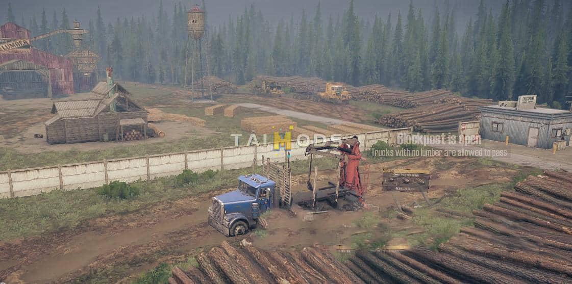 Spintires:Mudrunner - Timber Town Map V1.0 (V25.02.21) Spintires:Mudrunner - Timber Town Map V1.0 (V25.02.21)