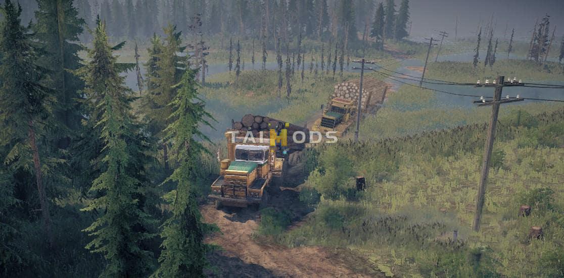 Spintires:Mudrunner - Timber Town Map V1.0 (V25.02.21) Spintires:Mudrunner - Timber Town Map V1.0 (V25.02.21)
