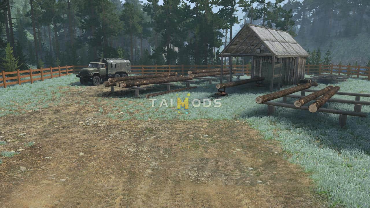 Spintires:Mudrunner - LesProm Map V1.0 (V25.02.21) Spintires:Mudrunner - LesProm Map V1.0 (V25.02.21)