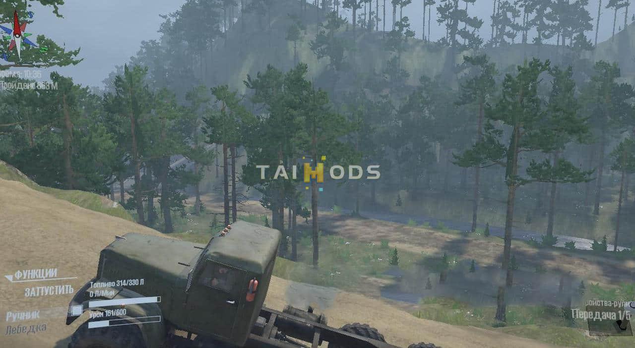 Spintires:Mudrunner - Level Lentyayka Map V1.0 (V14.08.19) Spintires:Mudrunner - Level Lentyayka Map V1.0 (V14.08.19)