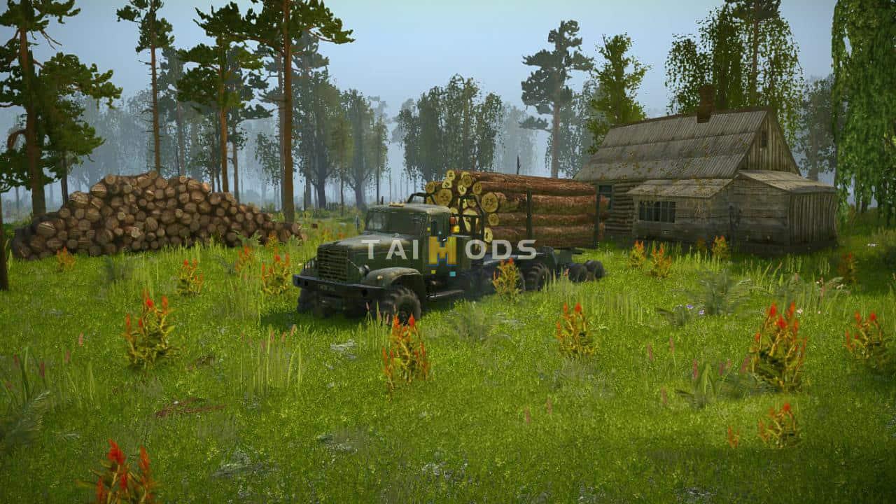 Spintires:Mudrunner - Delta Logging 2 Map V1.0 (V14.08.19)