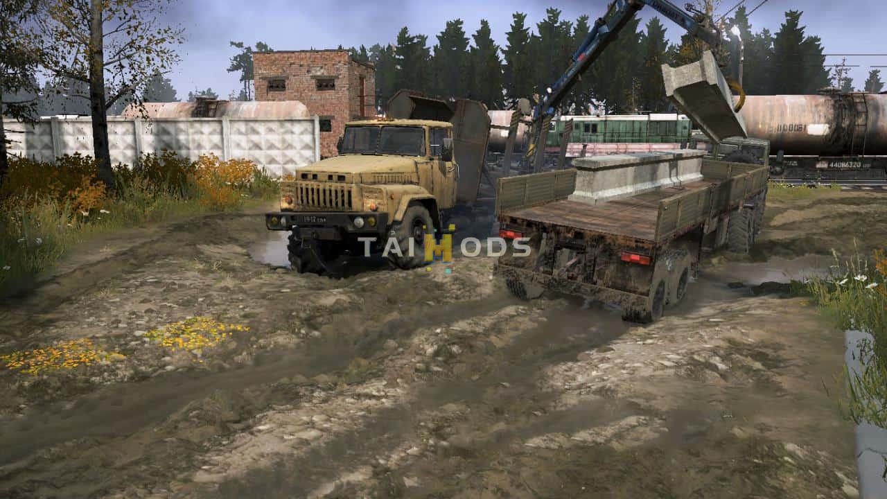 Spintires:Mudrunner - Logistics XL Map V1.0 (V14.08.19) Spintires:Mudrunner - Logistics XL Map V1.0 (V14.08.19)