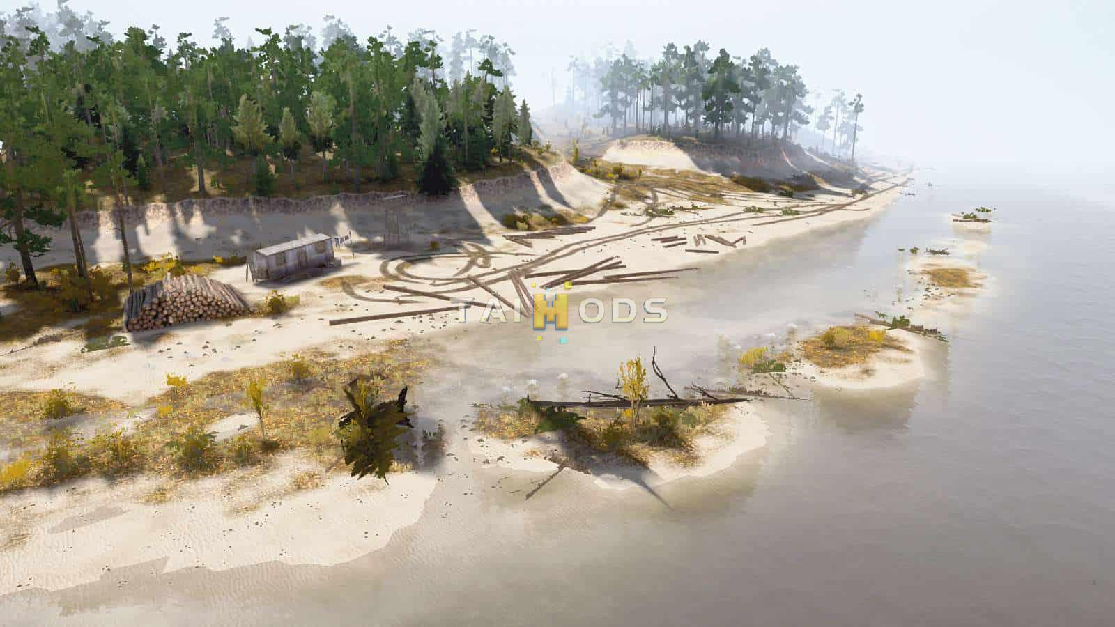 Spintires:Mudrunner - The Sandy Spit of The River Map (V14.08.19) Spintires:Mudrunner - The Sandy Spit of The River Map (V14.08.19)
