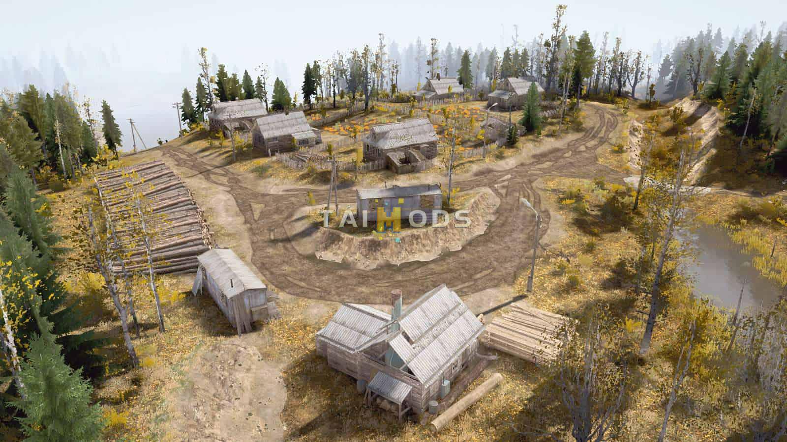 Spintires:Mudrunner - The Sandy Spit of The River Map (V14.08.19) Spintires:Mudrunner - The Sandy Spit of The River Map (V14.08.19)