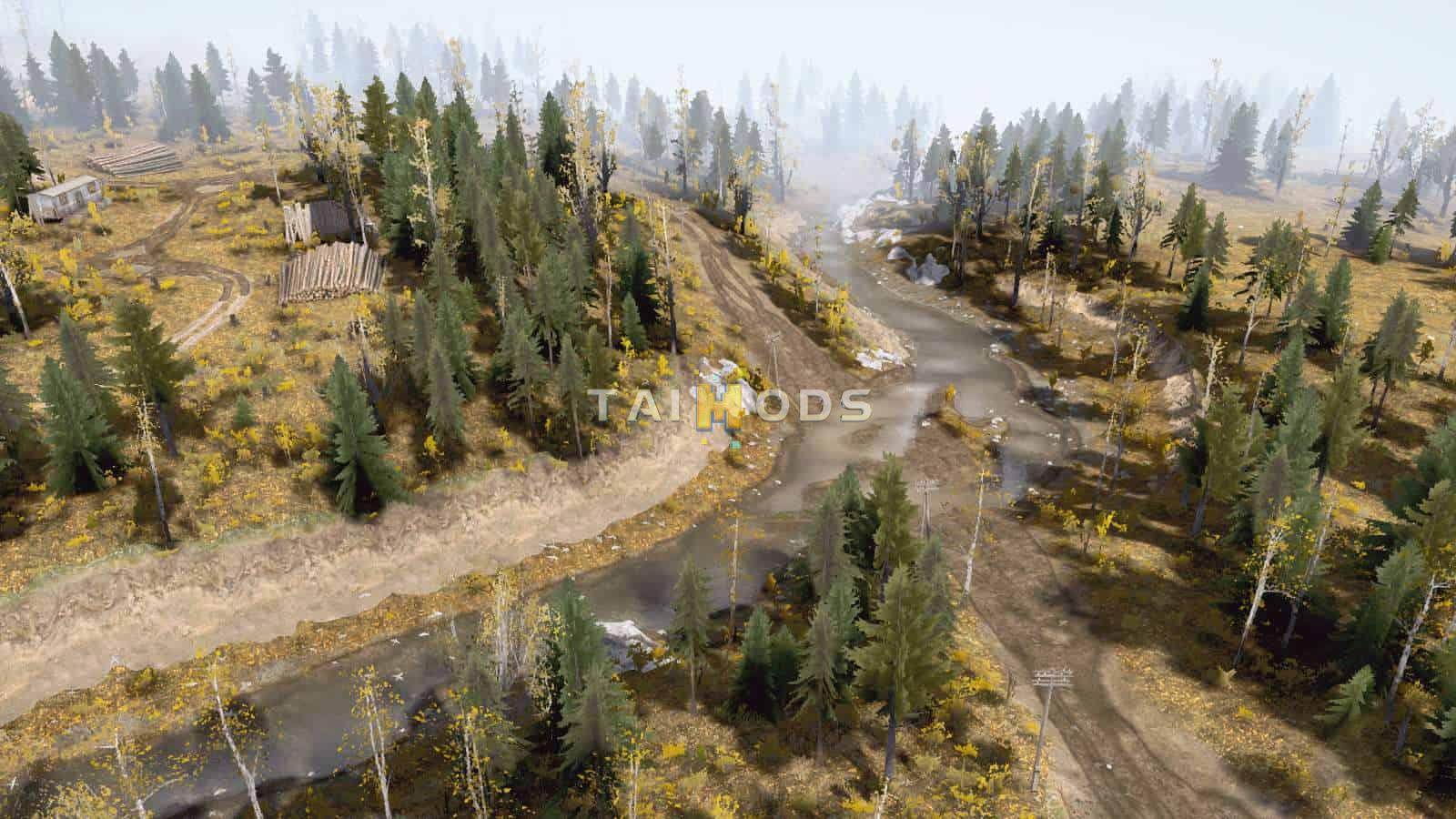 Spintires:Mudrunner - The Sandy Spit of The River Map (V14.08.19) Spintires:Mudrunner - The Sandy Spit of The River Map (V14.08.19)