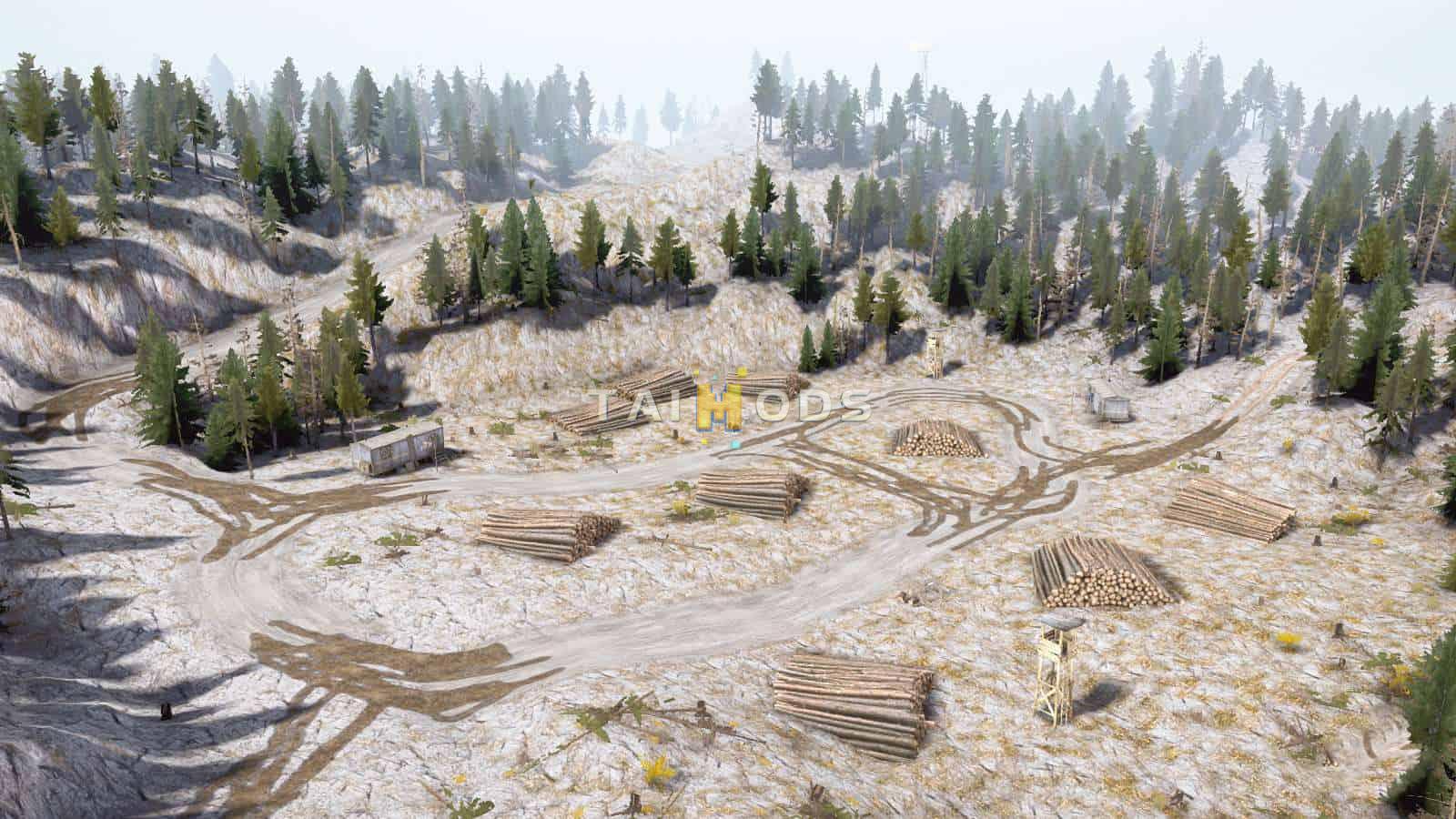 Spintires:Mudrunner - Mountain Roads Map (V14.08.19) Spintires:Mudrunner - Mountain Roads Map (V14.08.19)