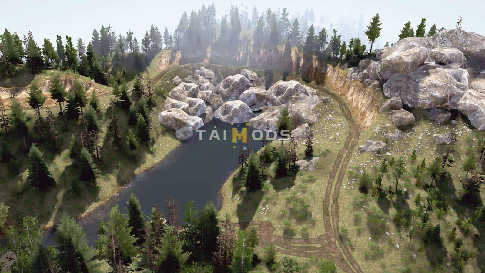 Spintires:Mudrunner - Forest Mountain Roads Map (V14.08.19) Spintires:Mudrunner - Forest Mountain Roads Map (V14.08.19)