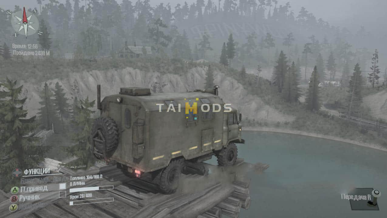 Spintires:Mudrunner - Spinywood Map V1.0 (V14.08.19)