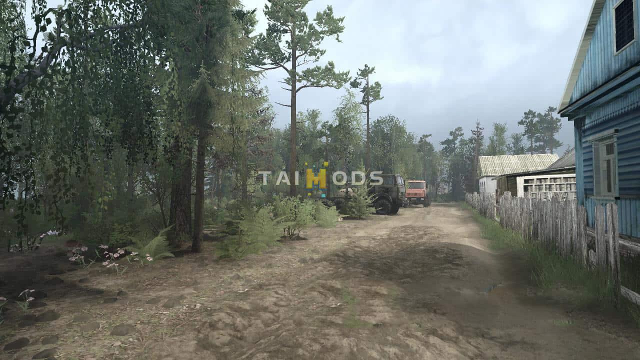 Spintires:Mudrunner - Forest Trail Map V1 (V14.08.19) Spintires:Mudrunner - Forest Trail Map V1 (V14.08.19)