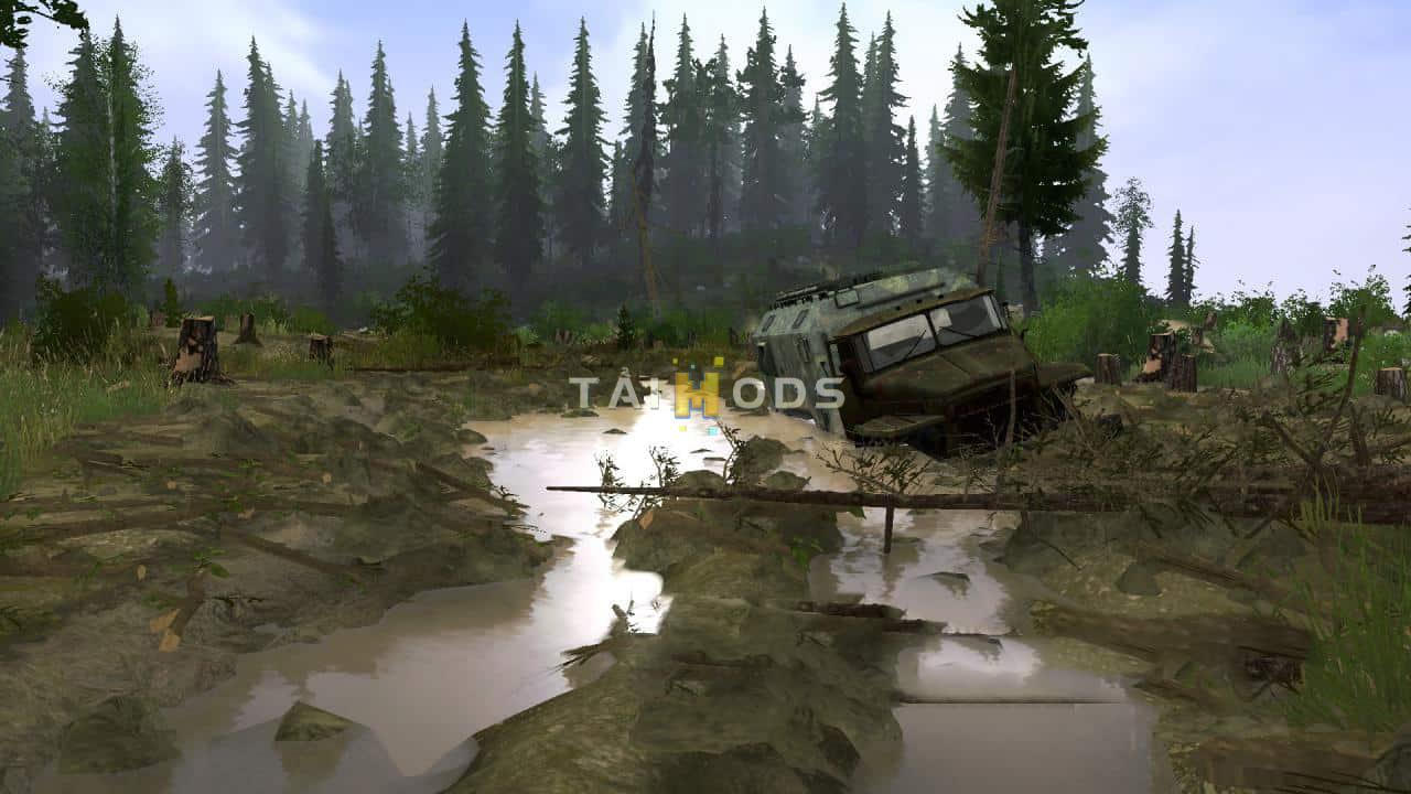 Spintires:Mudrunner - Long Watch 4 Map V0.1 (V14.08.19) Spintires:Mudrunner - Long Watch 4 Map V0.1 (V14.08.19)
